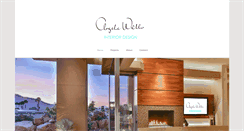 Desktop Screenshot of angelawellsinteriordesign.com